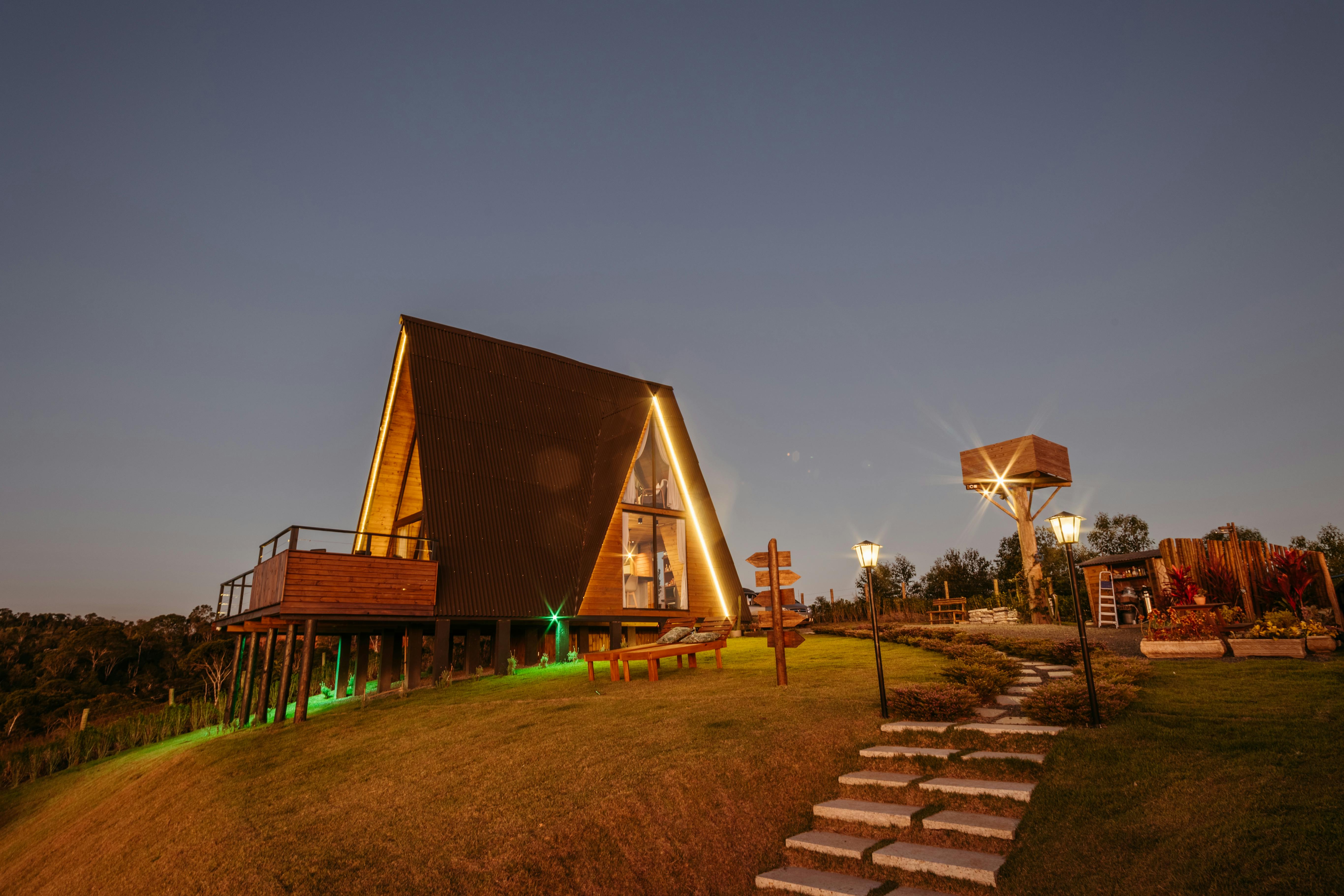 Peisaj natural din apropierea cabanei